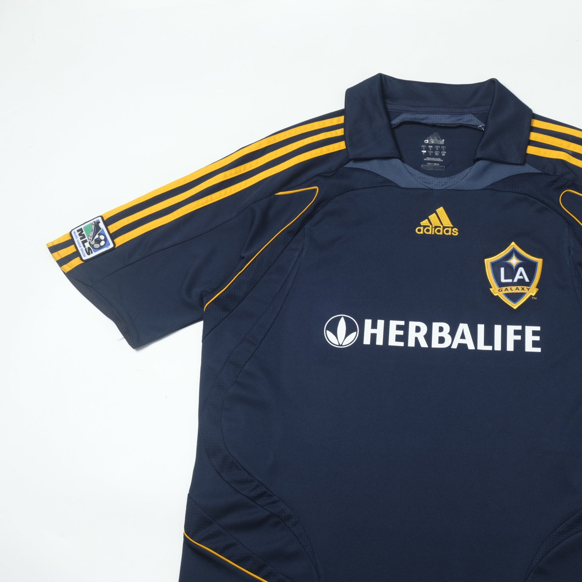 2007/08 LA Galaxy Away Shirt Adidas Beckham (L/XL)