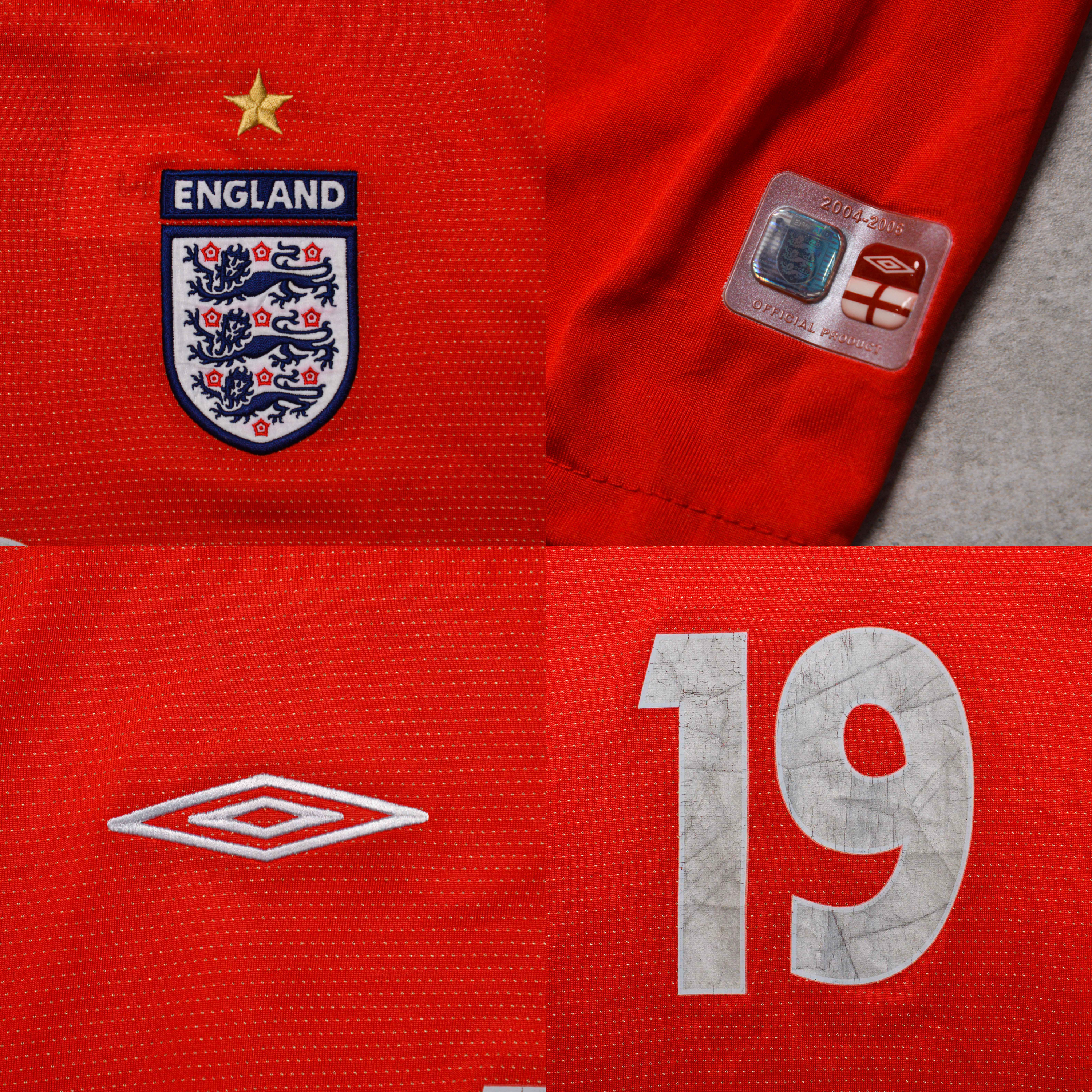 2004/06 England Away Shirt Umbro (L)