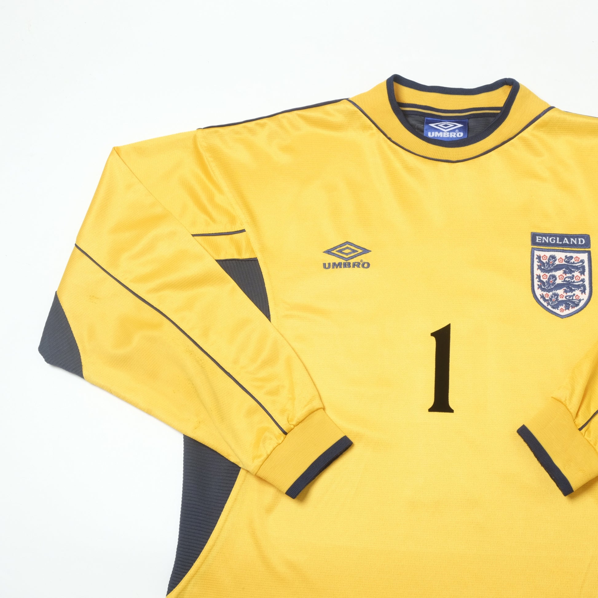 2000 England Goalkeeper Shirt Umbro Seaman (XL) 