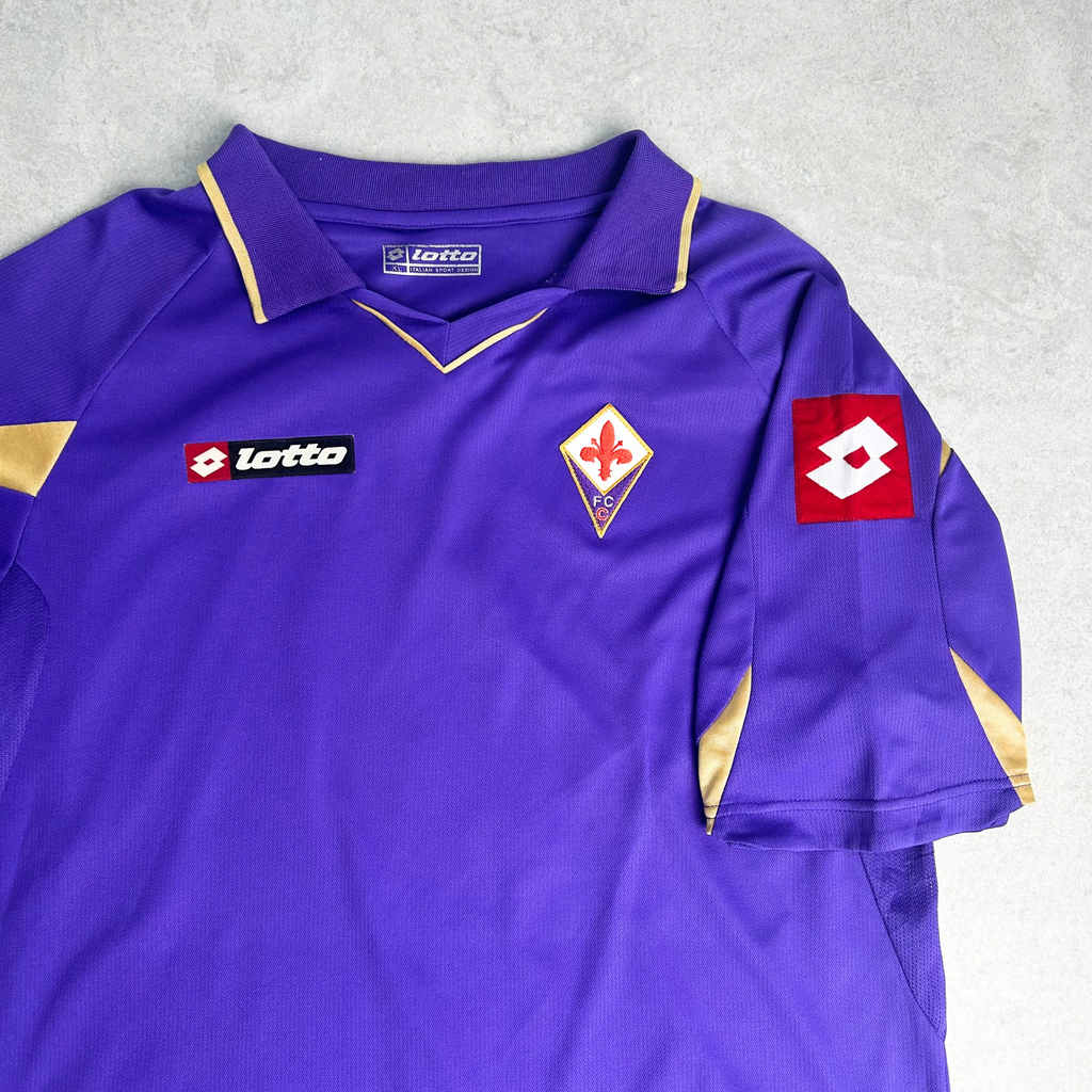 2010/11 Fiorentina Home Shirt Lotto (M)