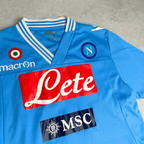 2012/13 Napoli Home Shirt Macron Cavani (M/L)