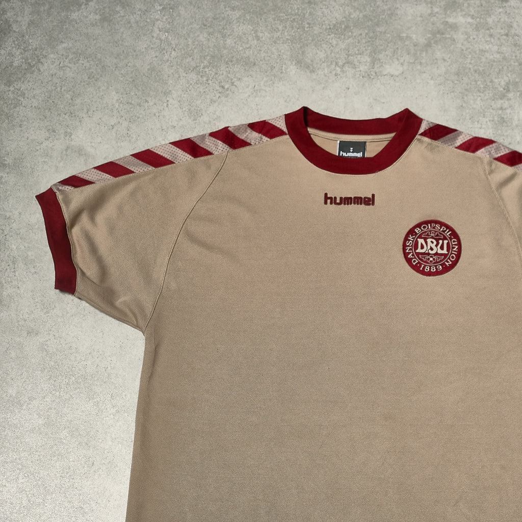 2002/03 Denmark Training Shirt Hummel (L/XL)