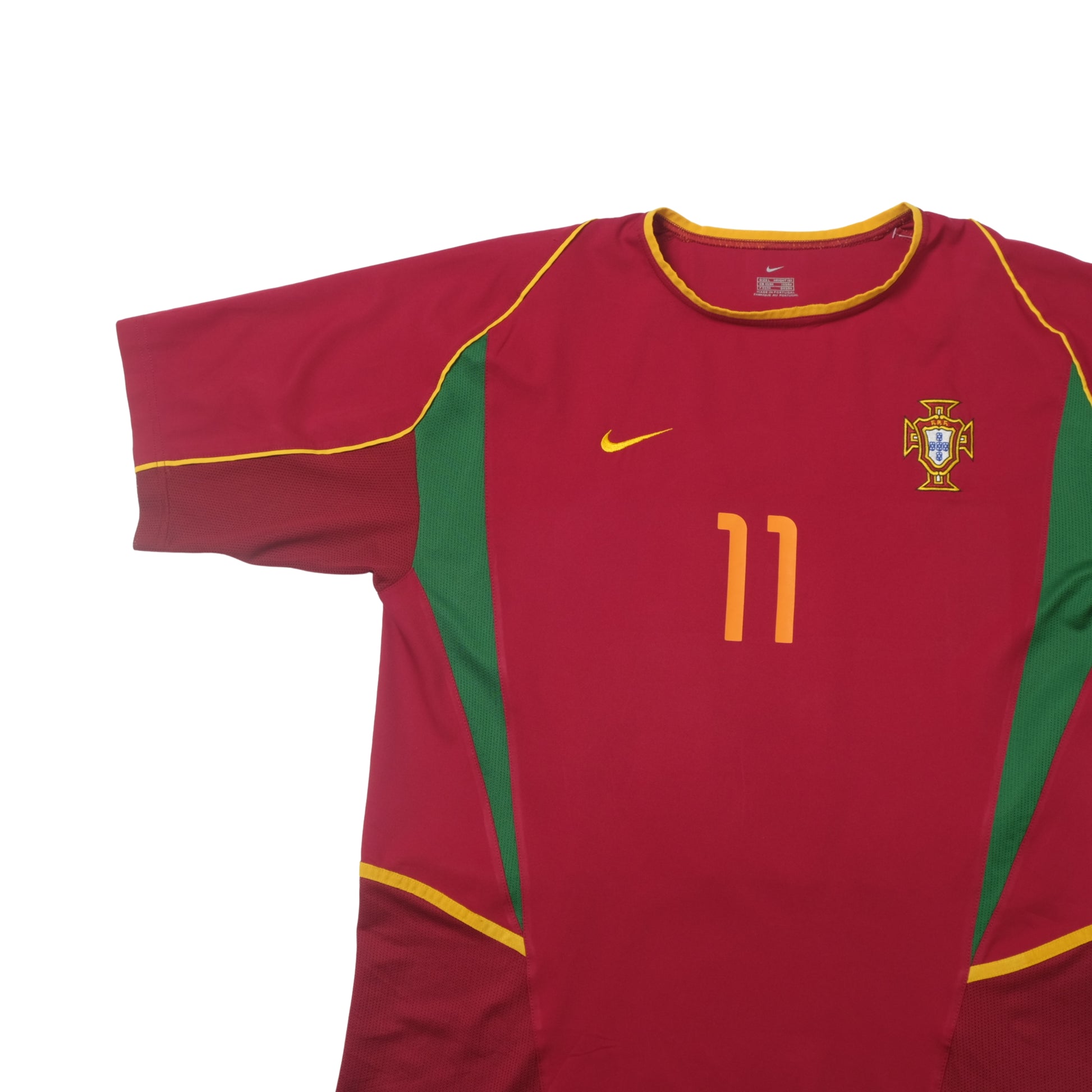 2002/04 Portugal Home Shirt Nike Ronaldo (L/XL)