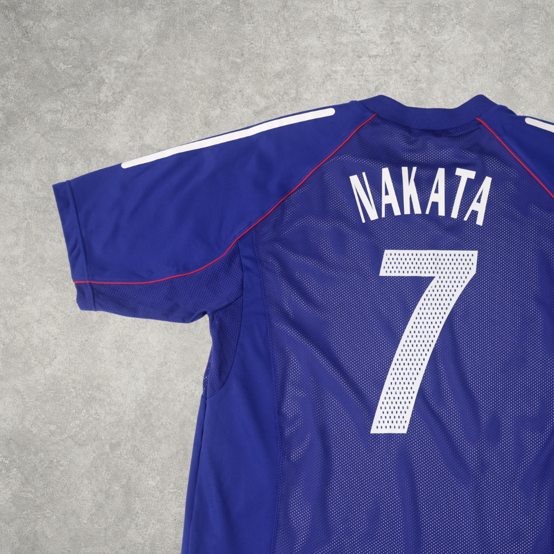 2002/04 Japan Home Shirt Adidas Nakata Player Issue (M)