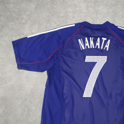 2002/04 Japan Home Shirt Adidas Nakata Player Issue (M)