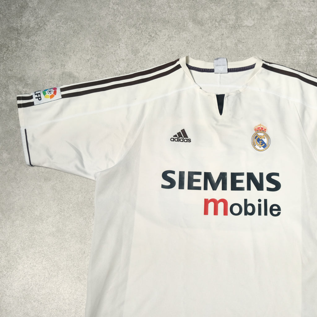 2003/04 Real Madrid Home Shirt Adidas Beckham (L)