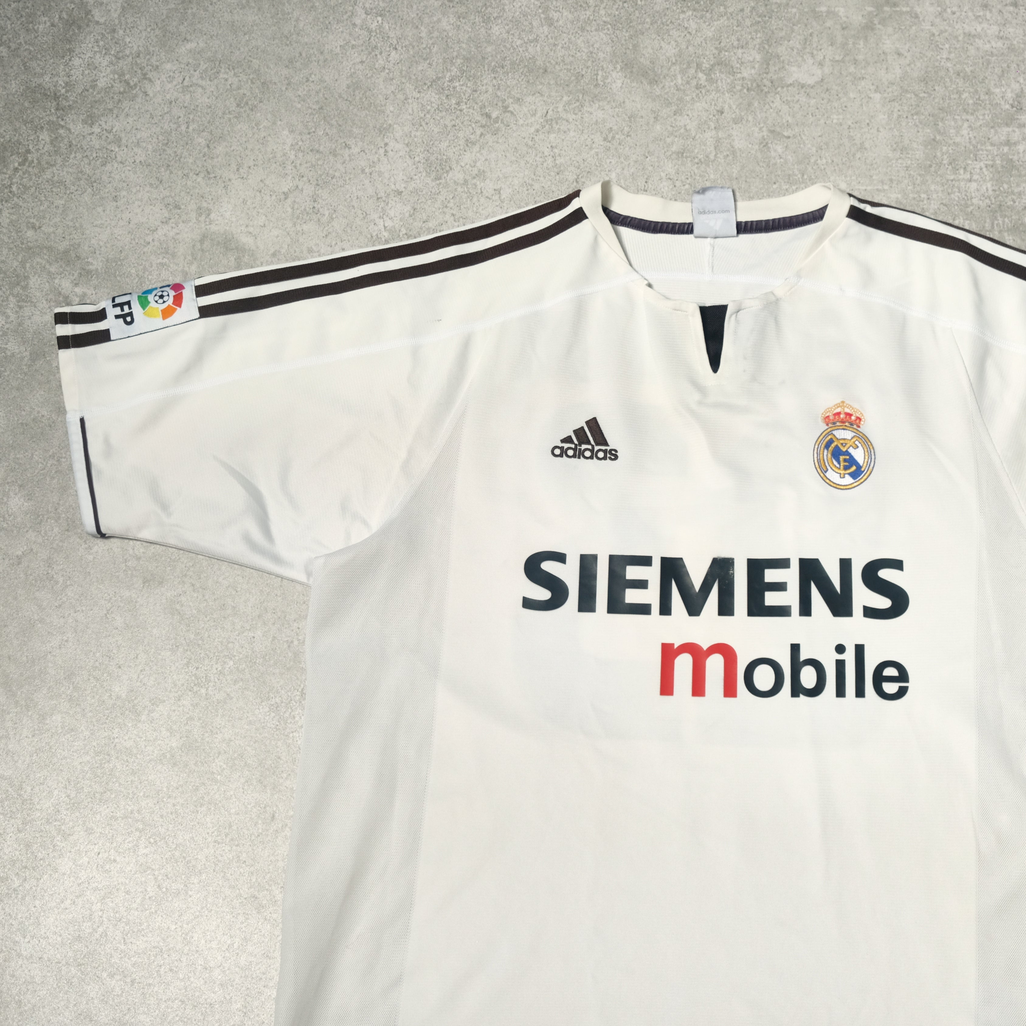 2003/04 Real Madrid Home Shirt Adidas Beckham (L)