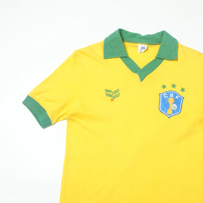 1986/88 Brazil Home Shirt Athleta (M)