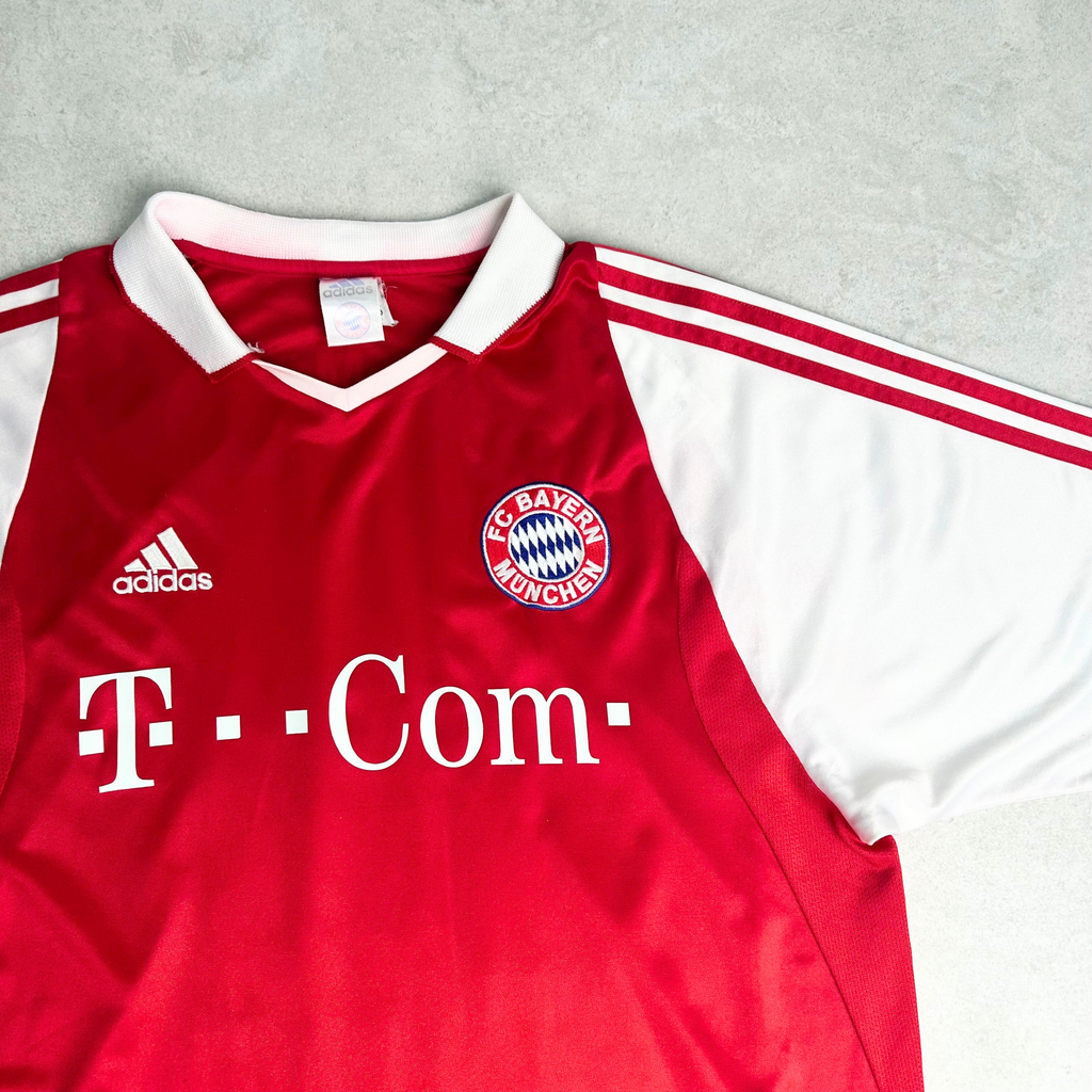 2003/04 Bayern Munich Home Shirt Adidas Ballack (L)