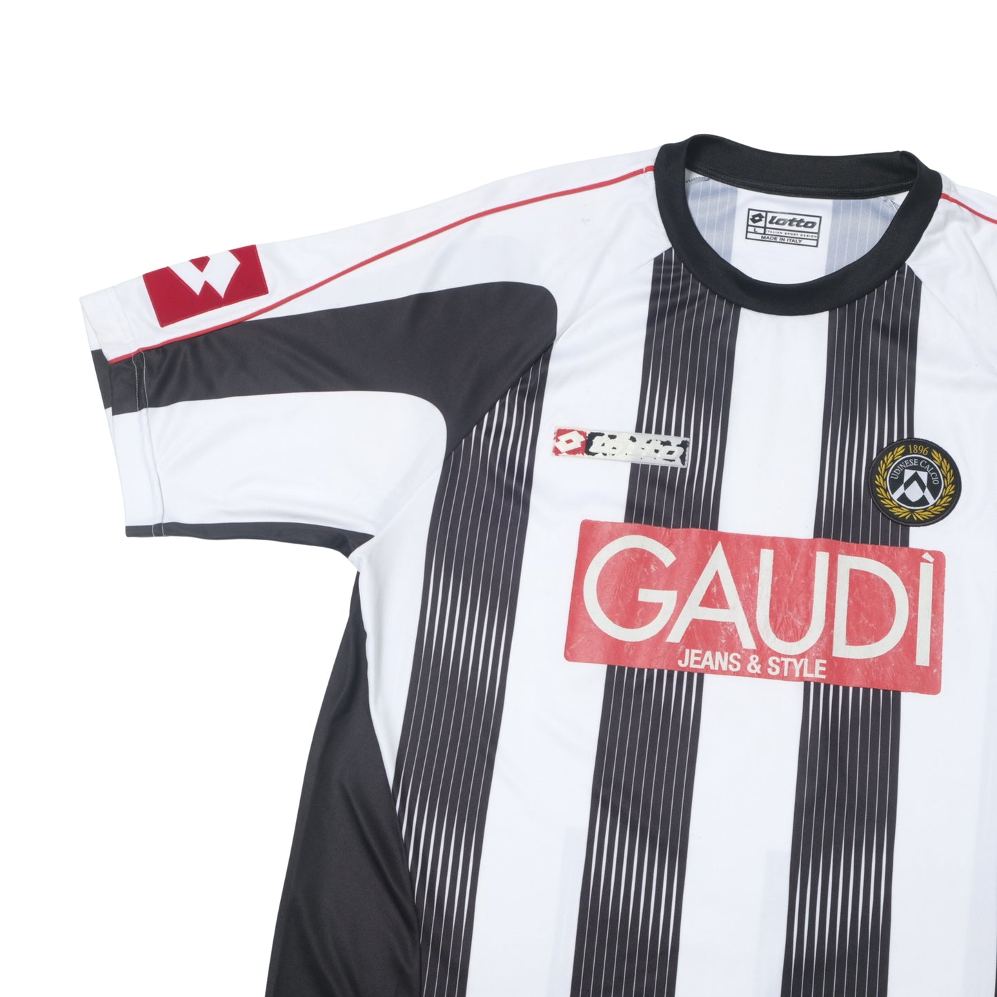 2007/08 Udinese Home Shirt Lotto (L/XL)