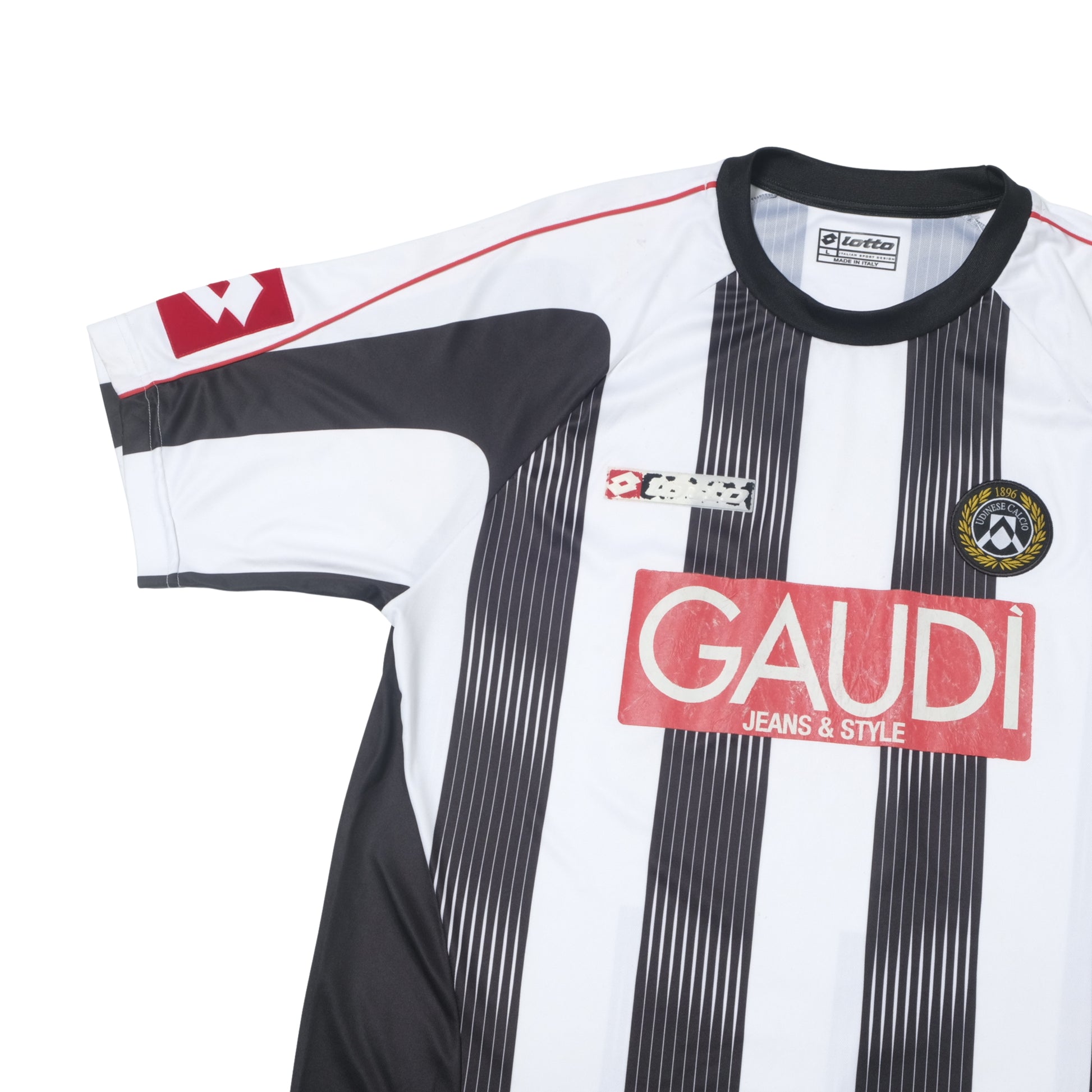 2007/08 Udinese Home Shirt Lotto (L/XL)