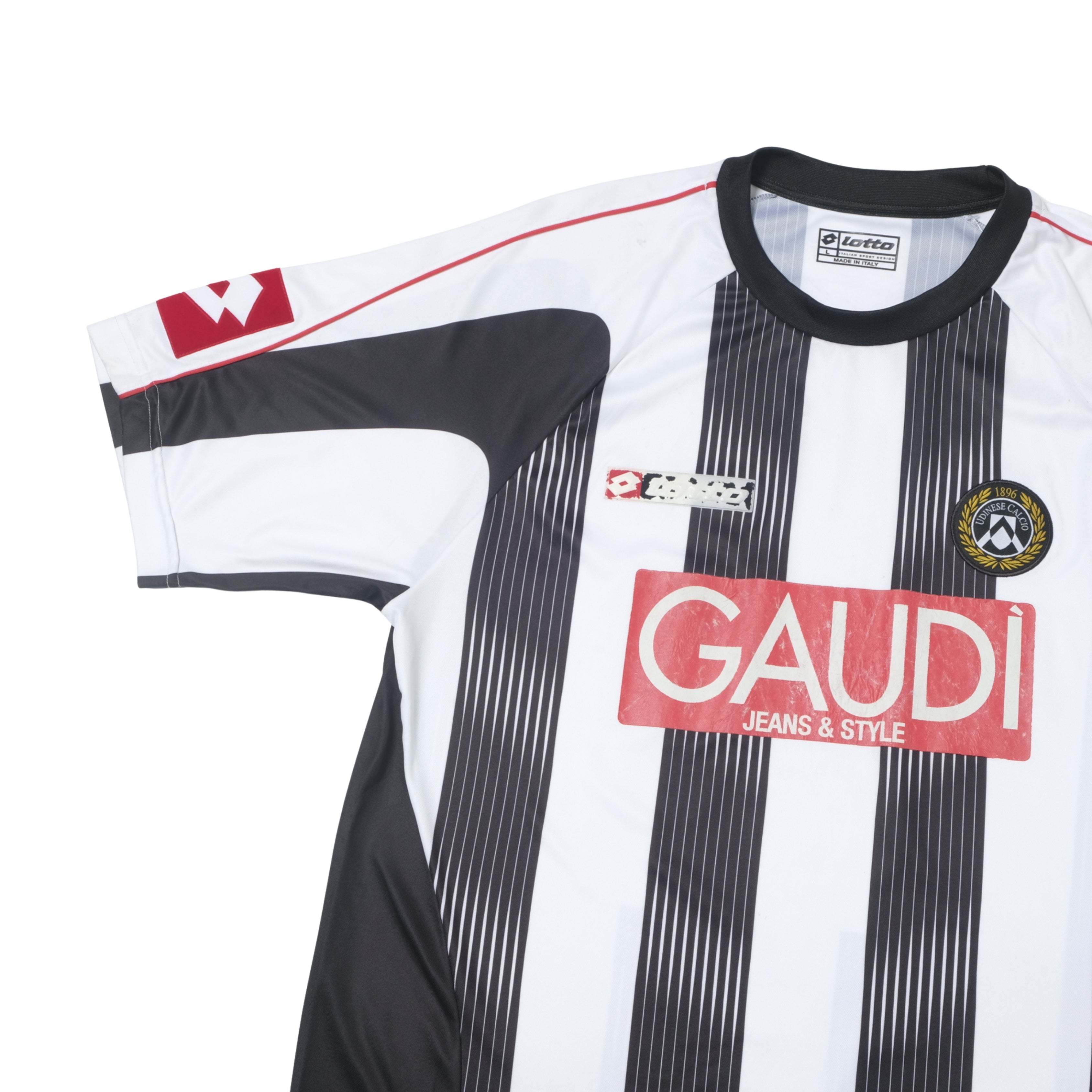 2007/08 Udinese Home Shirt Lotto (L/XL)