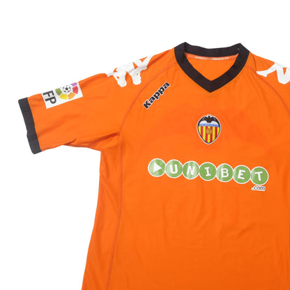 2010/11 Valencia Away Shirt Kappa Mata (L)