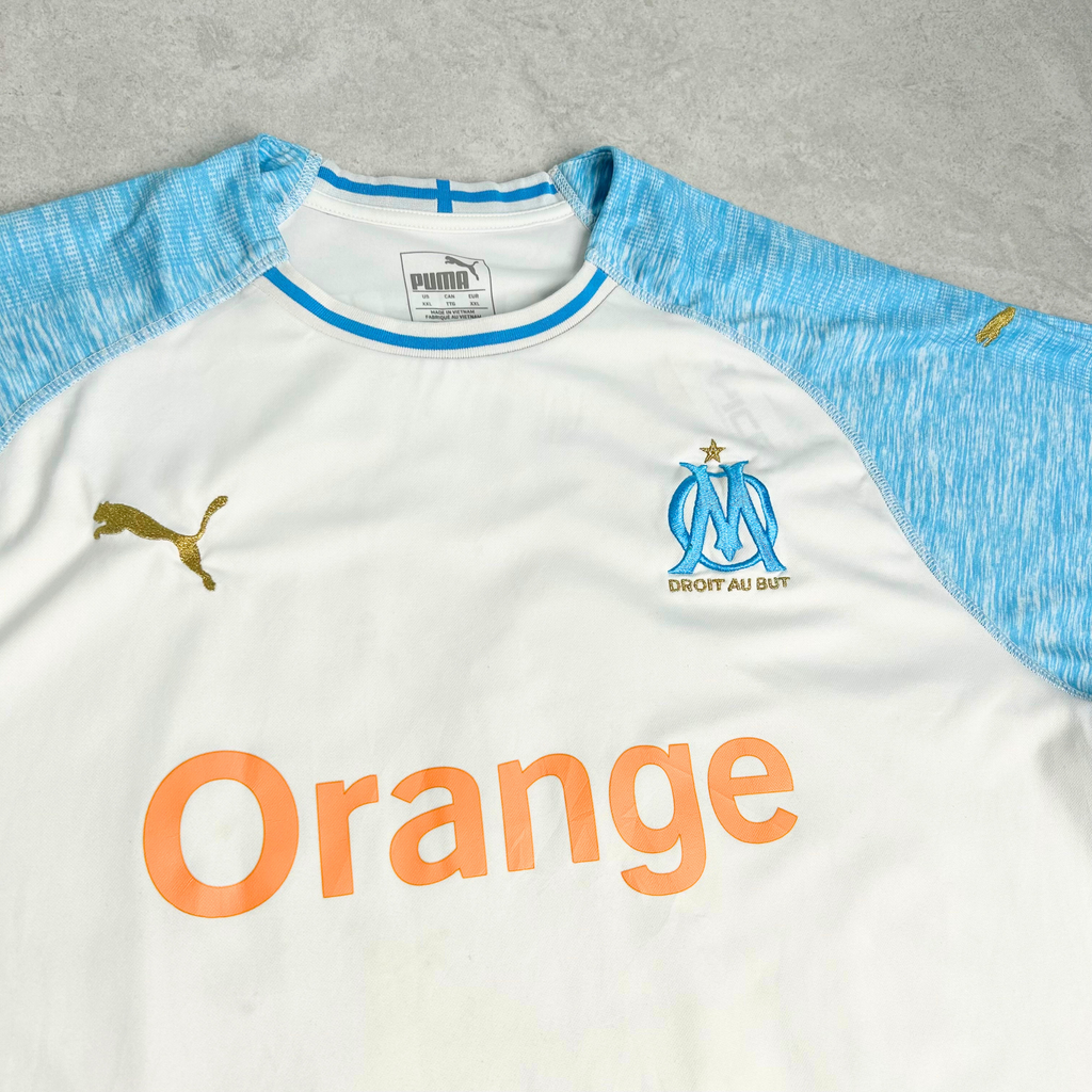 2018/19 Olympique Marseille Home Shirt Puma Thauvin (L/XL)