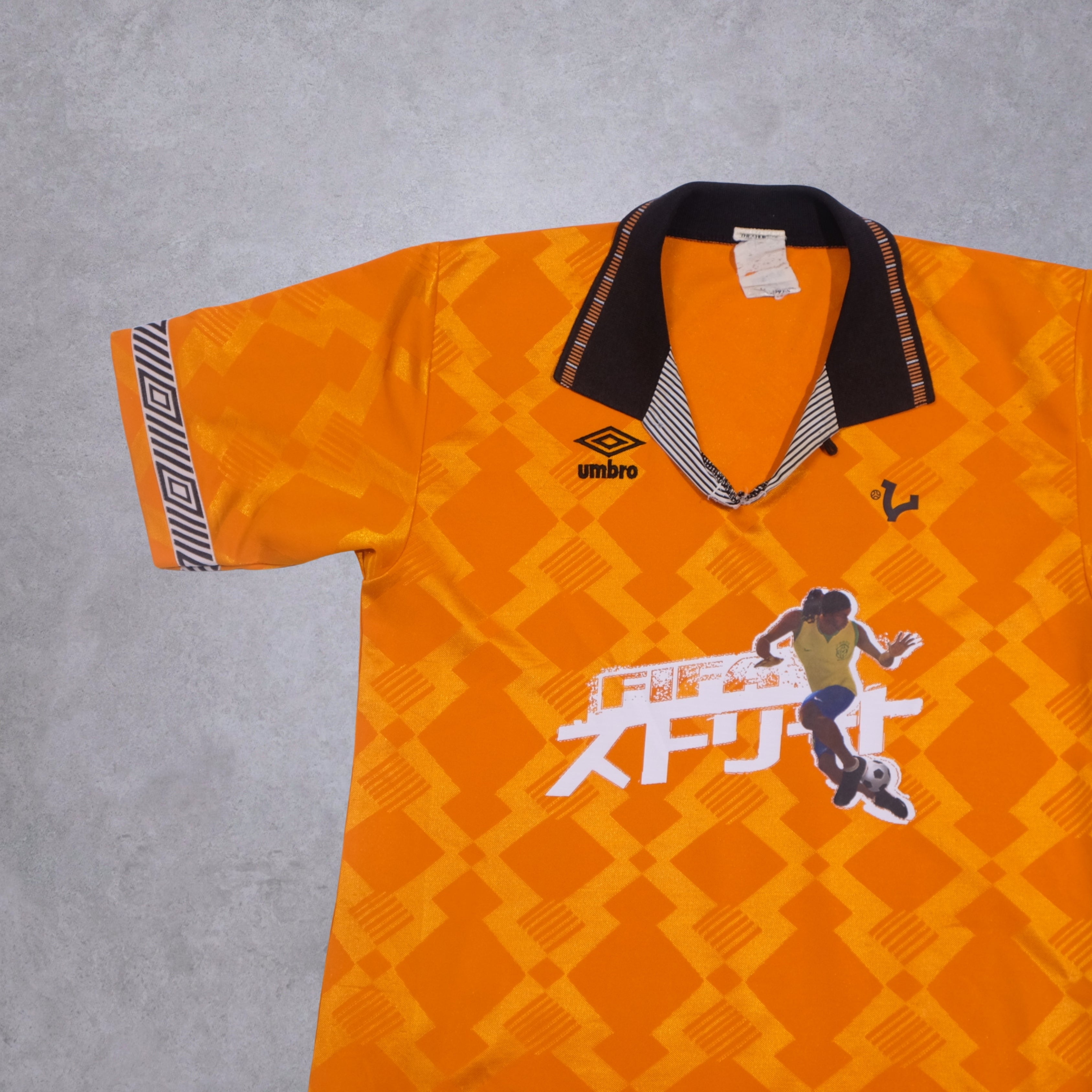 1990s VICE Footbal Store x Fifa Street Custom Football Shirt Umbro (M) 