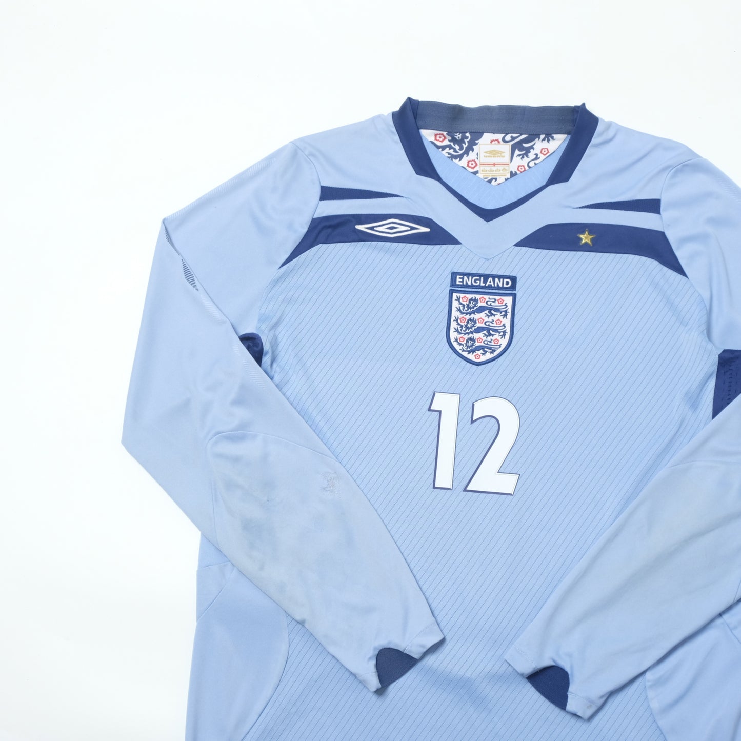 2008/10 England Goalkeeper Shirt Umbro Hart (L)