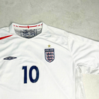 2006/08 England Home Shirt Umbro Owen (XL)