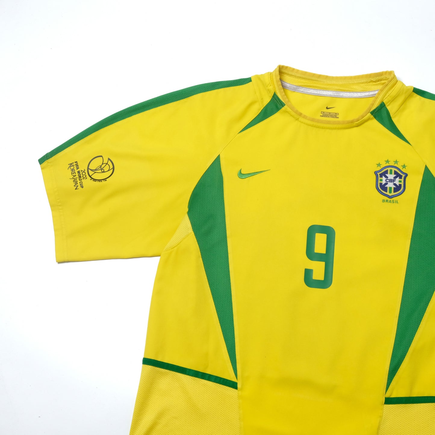 2002/04 Brazil Home Shirt Nike Ronaldo (M)