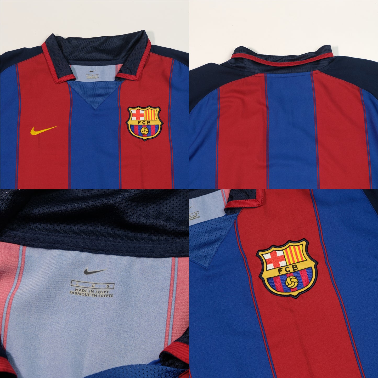 2003/04 Barcelona Home Shirt Nike (L)