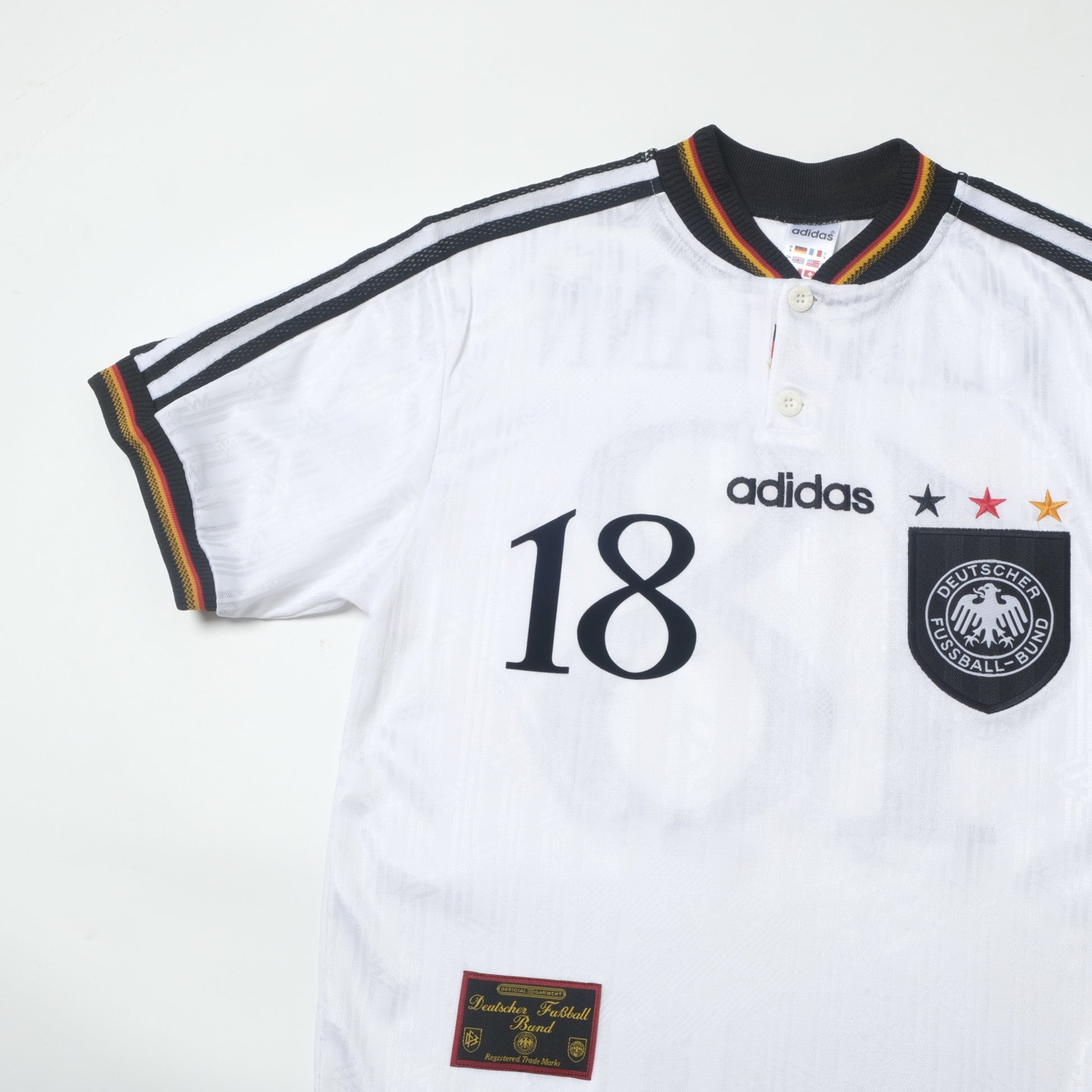 1996/98 Germany Home Shirt Adidas Klinsmann (S/M)