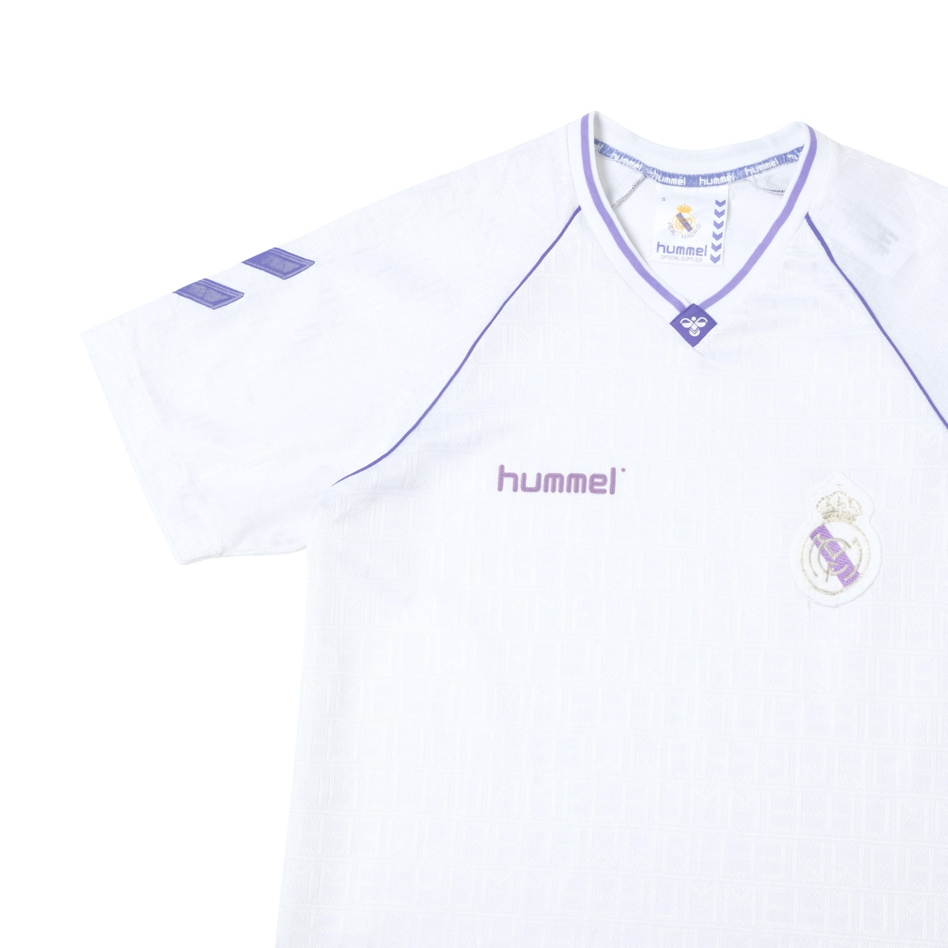 1990/91 Real Madrid Home Shirt Hummel (S/M)