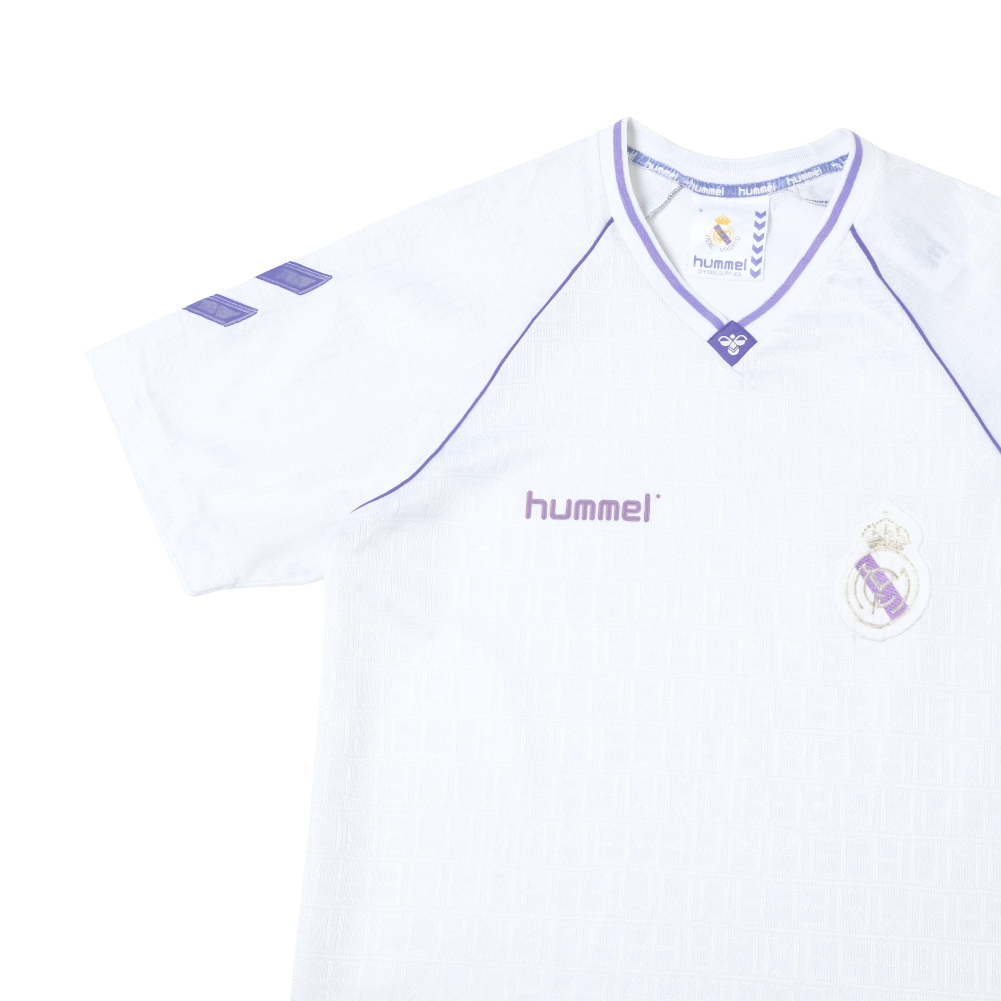 1990/91 Real Madrid Home Shirt Hummel (S/M)