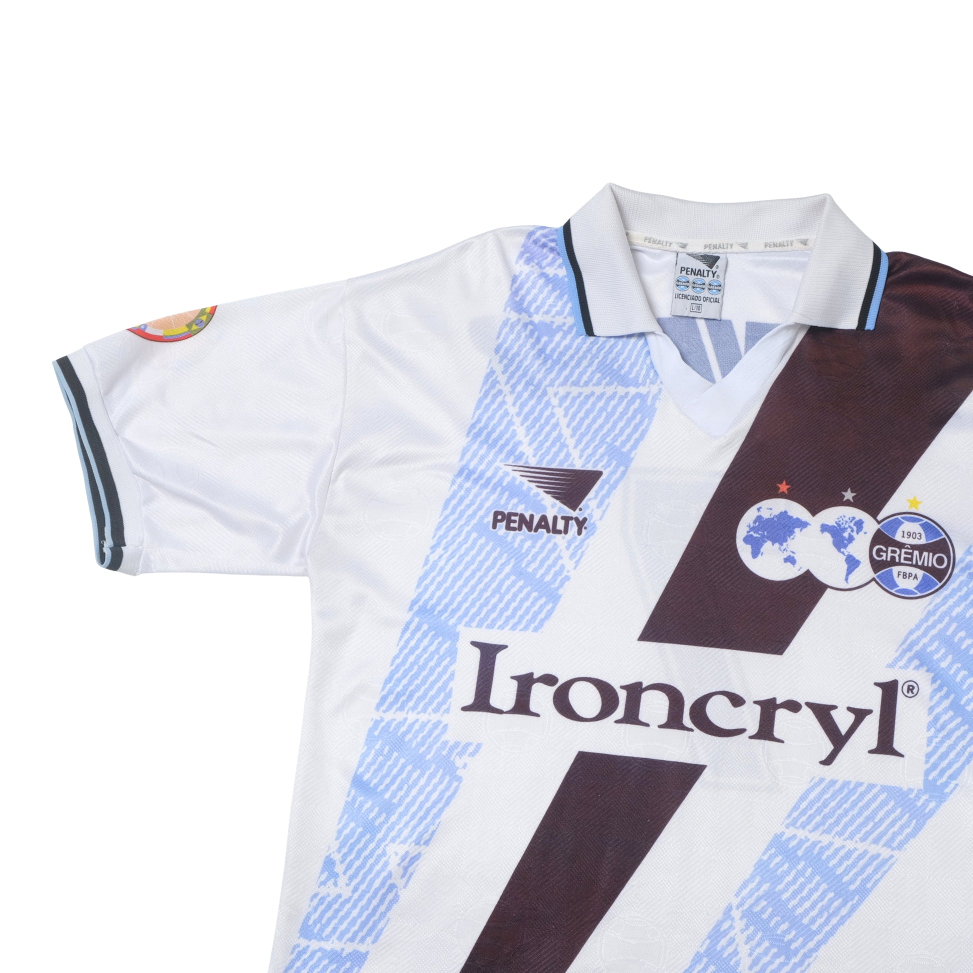 1997 Gremio Away Shirt Penalty Brazil (L)