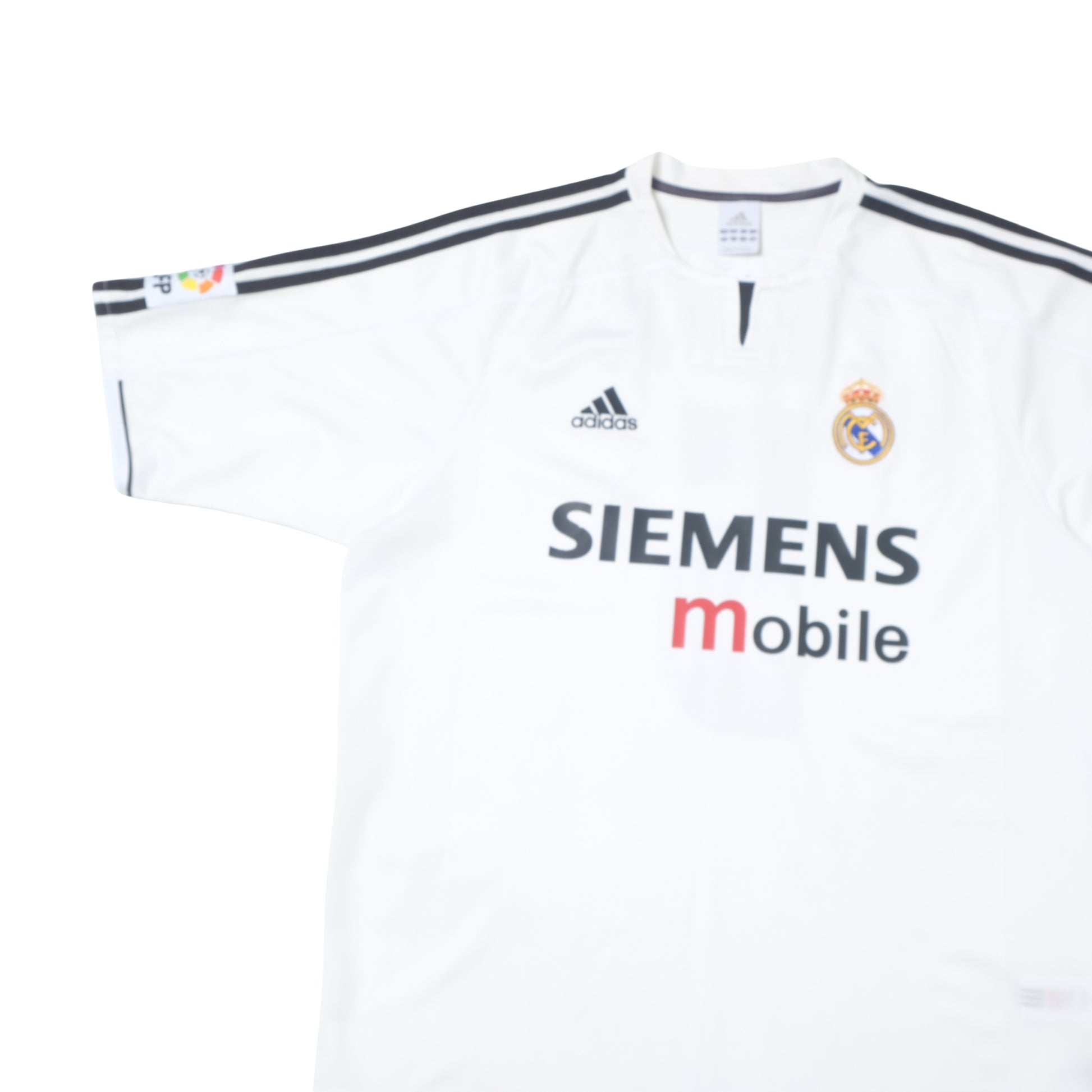 2003/04 Real Madrid Home Shirt Adidas Zidane (L/XL)