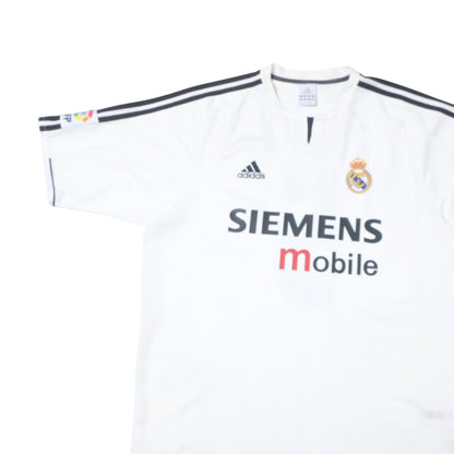 2003/04 Real Madrid Home Shirt Adidas Zidane (L/XL)
