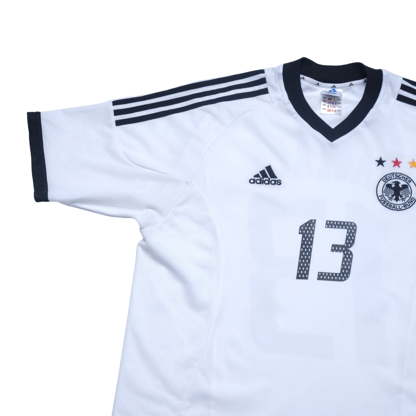 2002/03 Germany Home Shirt Adidas Ballack (L)