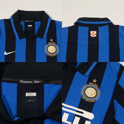 2007/2008 Inter Milan Centenary Home Shirt Nike (M)