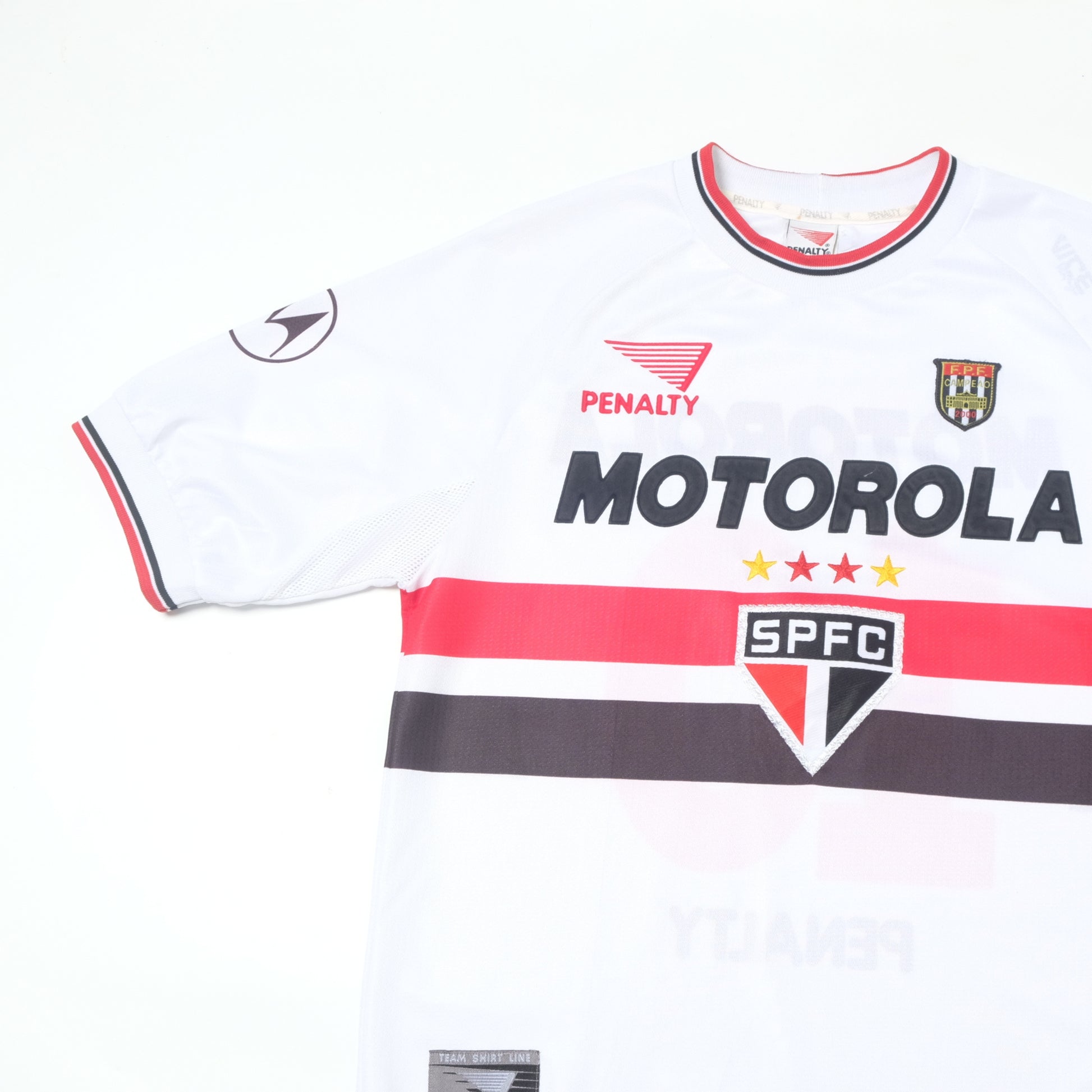 2000/01 Sao Paulo Home Shirt Penalty (M/L)