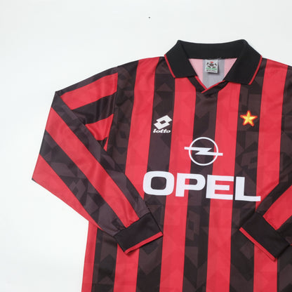 1995/96 AC Milan Home Shirt Lotto (M/L)