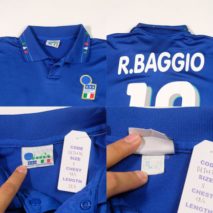 1992/93 Italy Home Shirt Baggio Diadora (S/M)