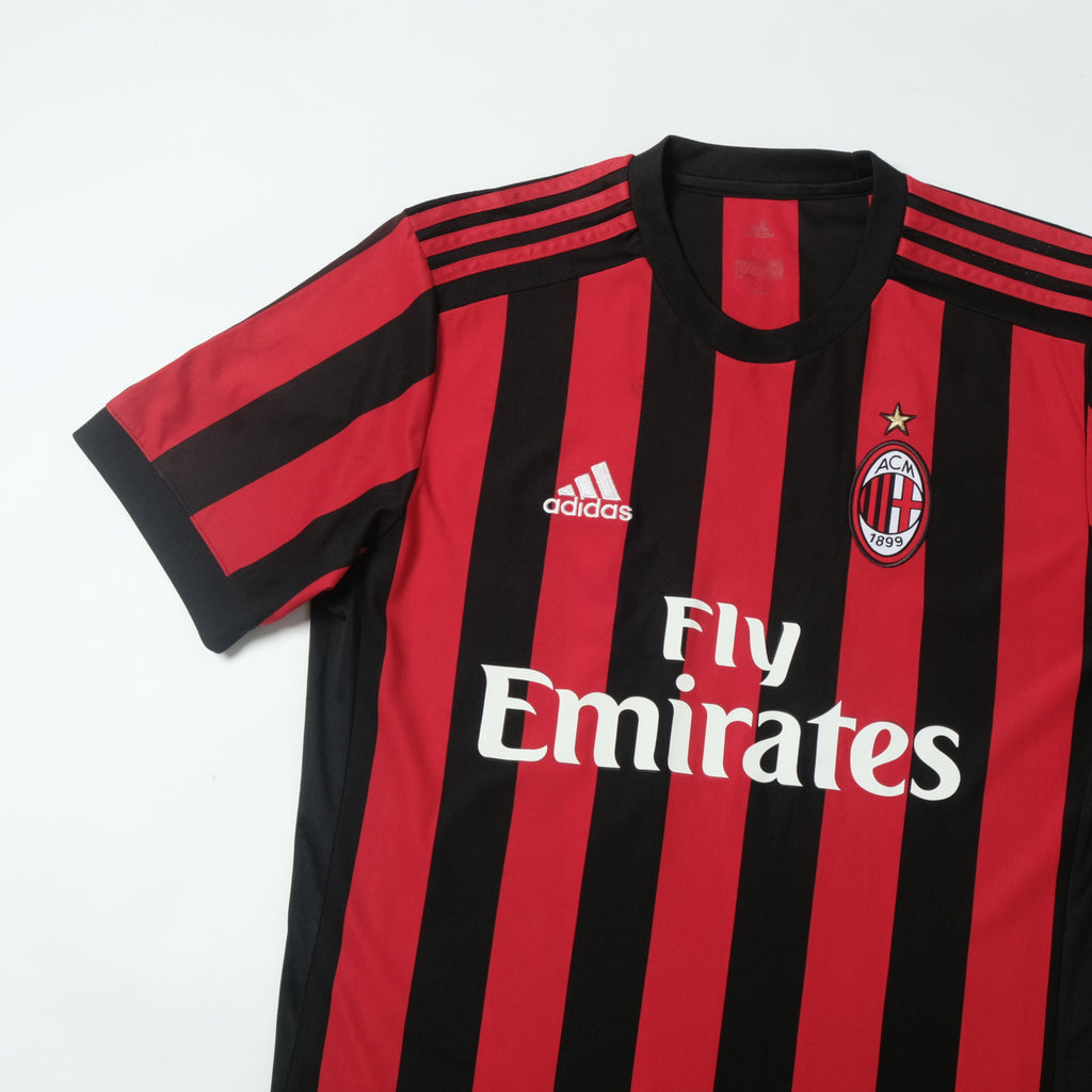 2017/18 AC Milan Home Shirt Adidas Locatelli (M)