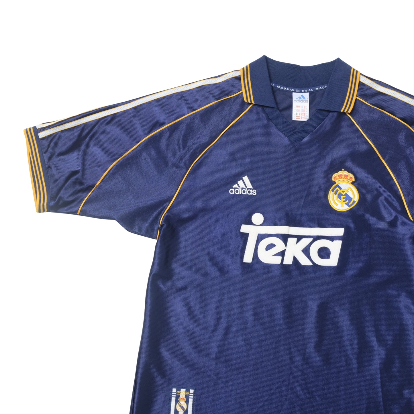 1998/00 Real Madrid Third Shirt Adidas Raul (L/XL)