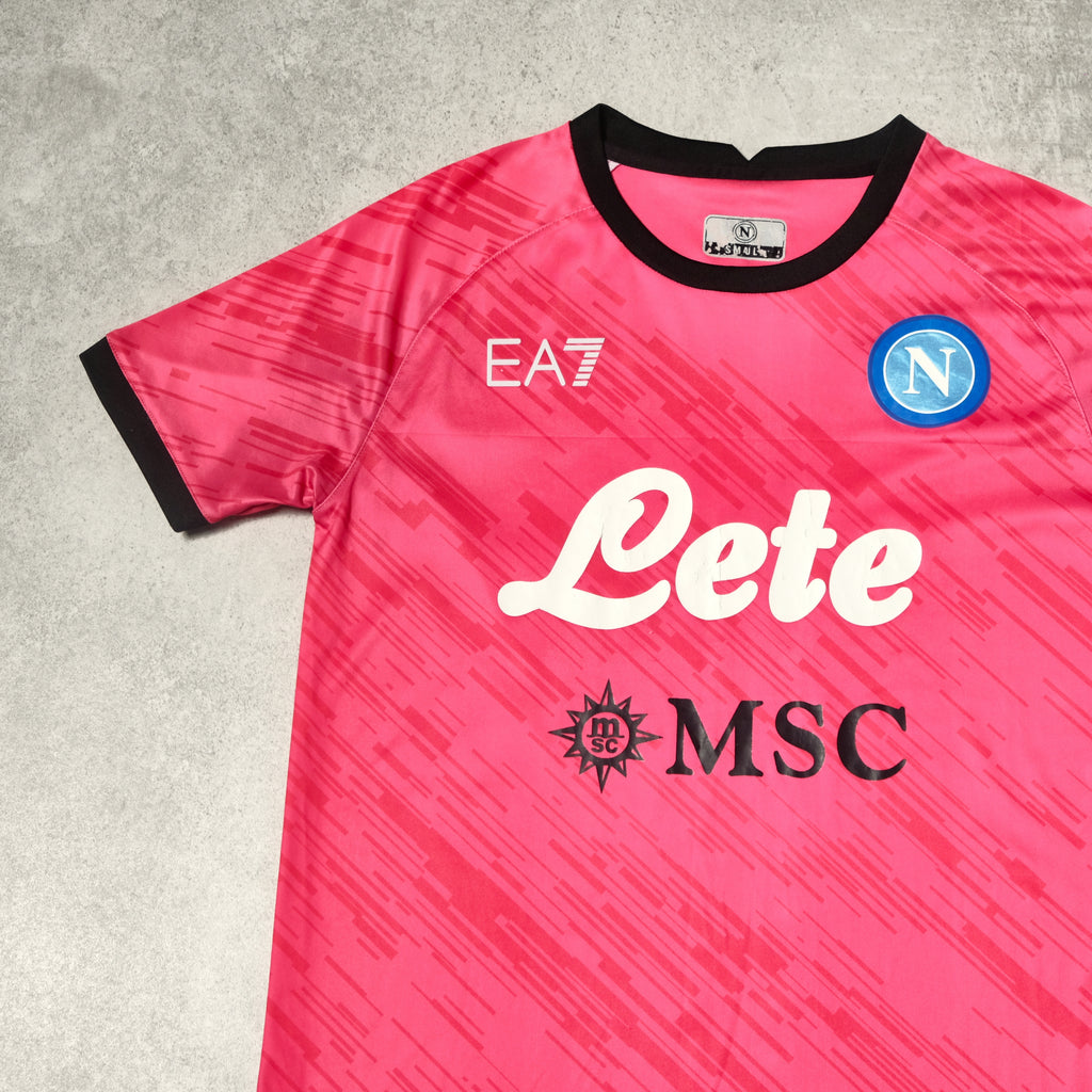 2022/23 Napoli Goalkeeper Shirt EA7 (M/L)