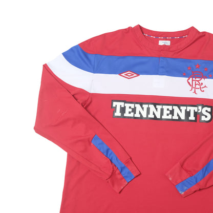2011/12 Rangers Away Shirt Umbro Naismith (L)