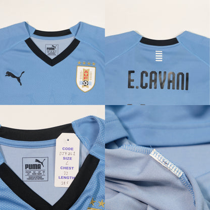 2018 Uruguay Home Shirt Puma Cavani (L)