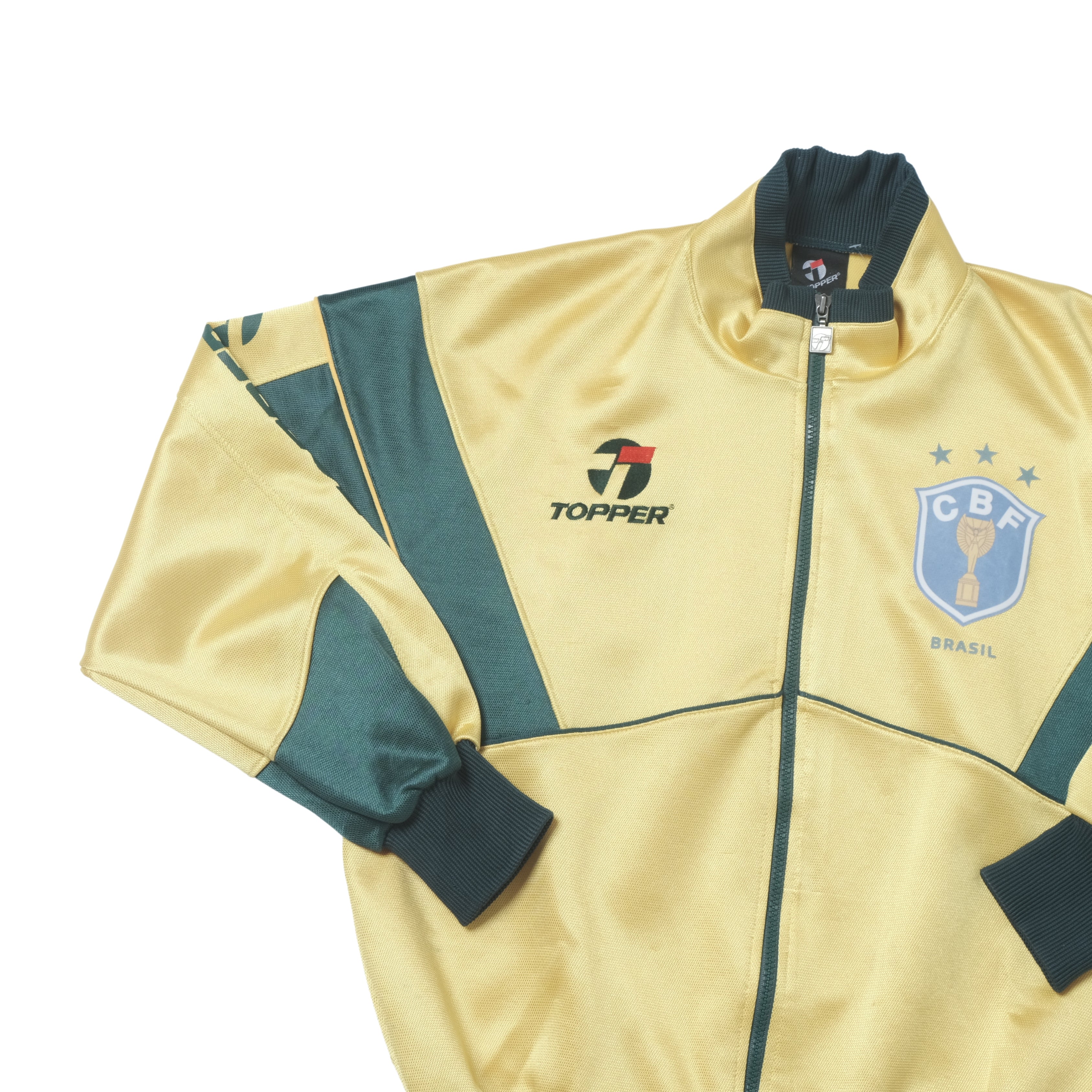 Chaqueta deportiva de Brasil de los 80 (S/M)