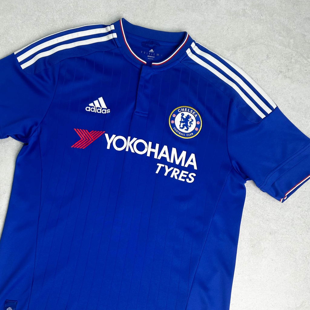 2015/16 Chelsea Home Shirt Adidas Hazard (S)