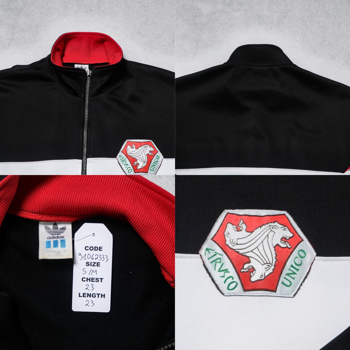 1990 World Cup Coppa Del Mondo Italia Track Jacket Adidas (S/M)