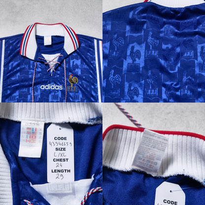 1996/98 France Home Shirt Adidas (XL)