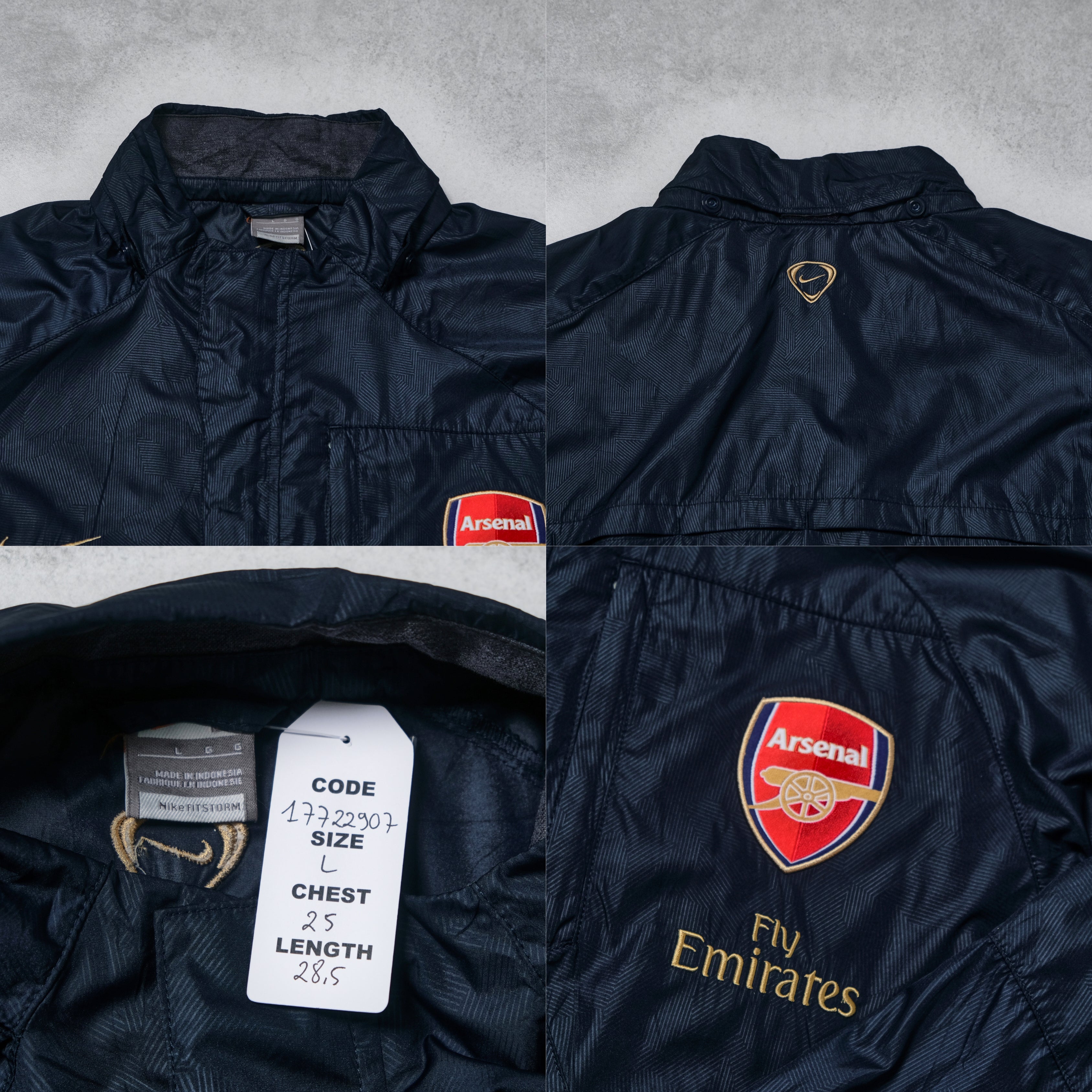 2006/07 Arsenal Training Jacket Nike (L)