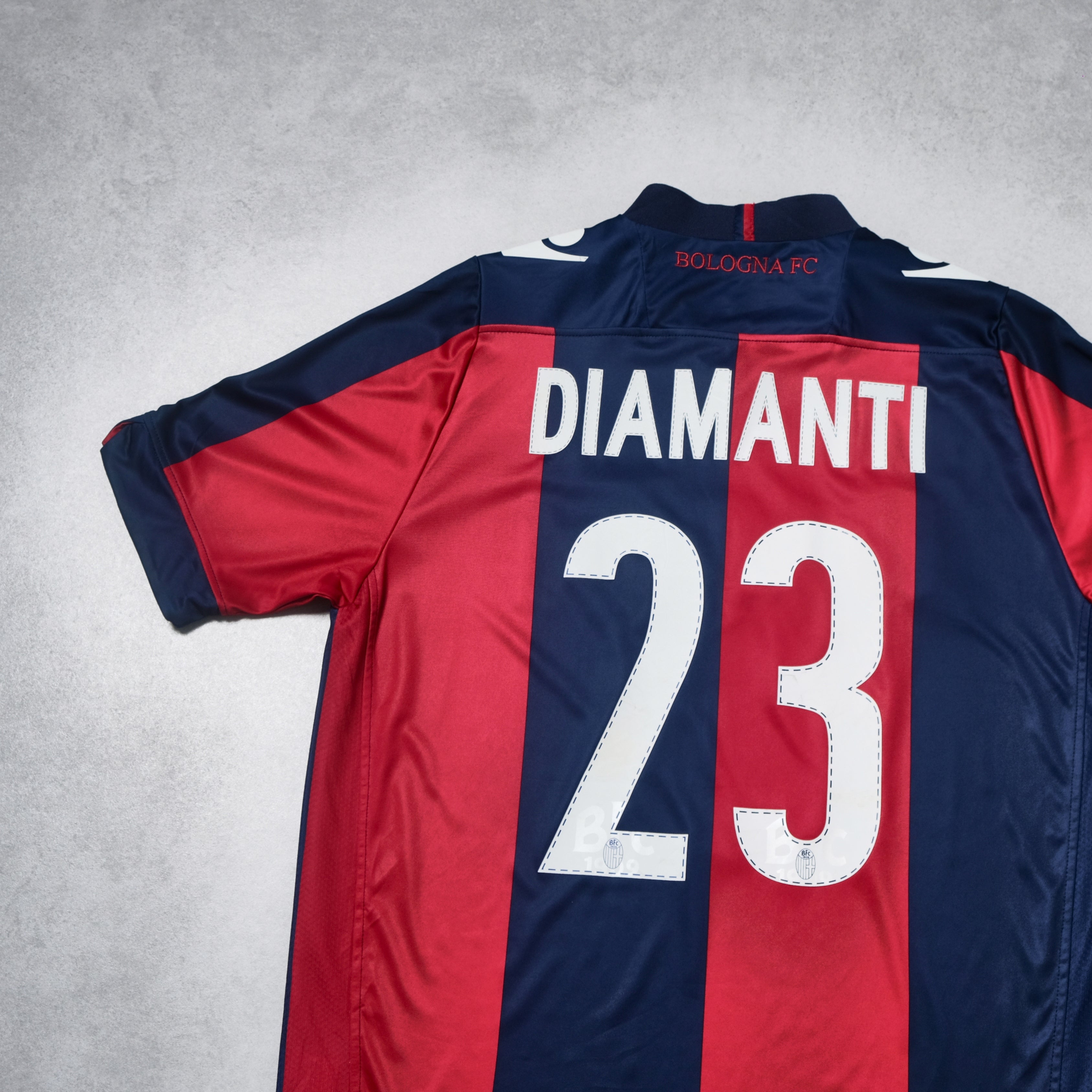 2013/14 Bologna Home Shirt Macron Diamanti (L/XL)