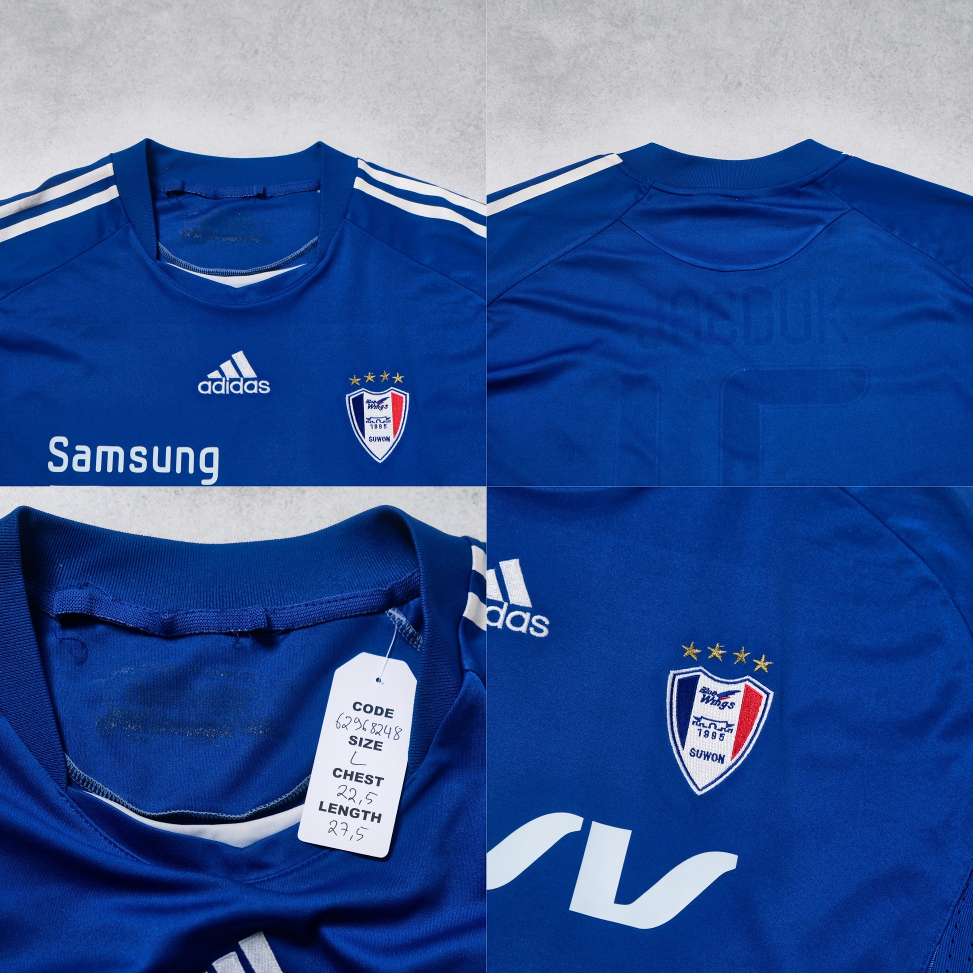 2010 Suwon Bluewings Home Shirt K-League Adidas (L)