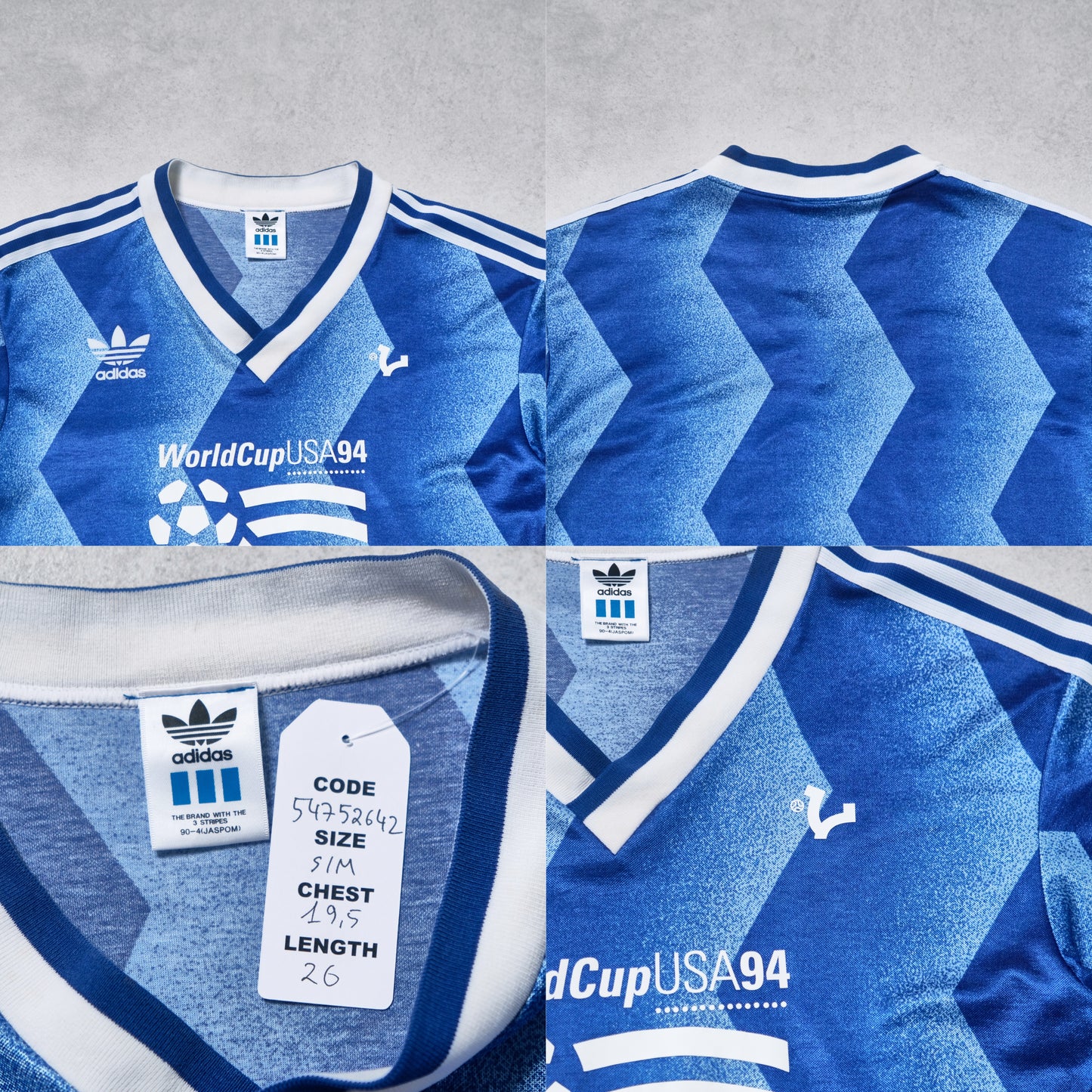 Adidas USA World Cup 1994 Football Shirt (S/M)