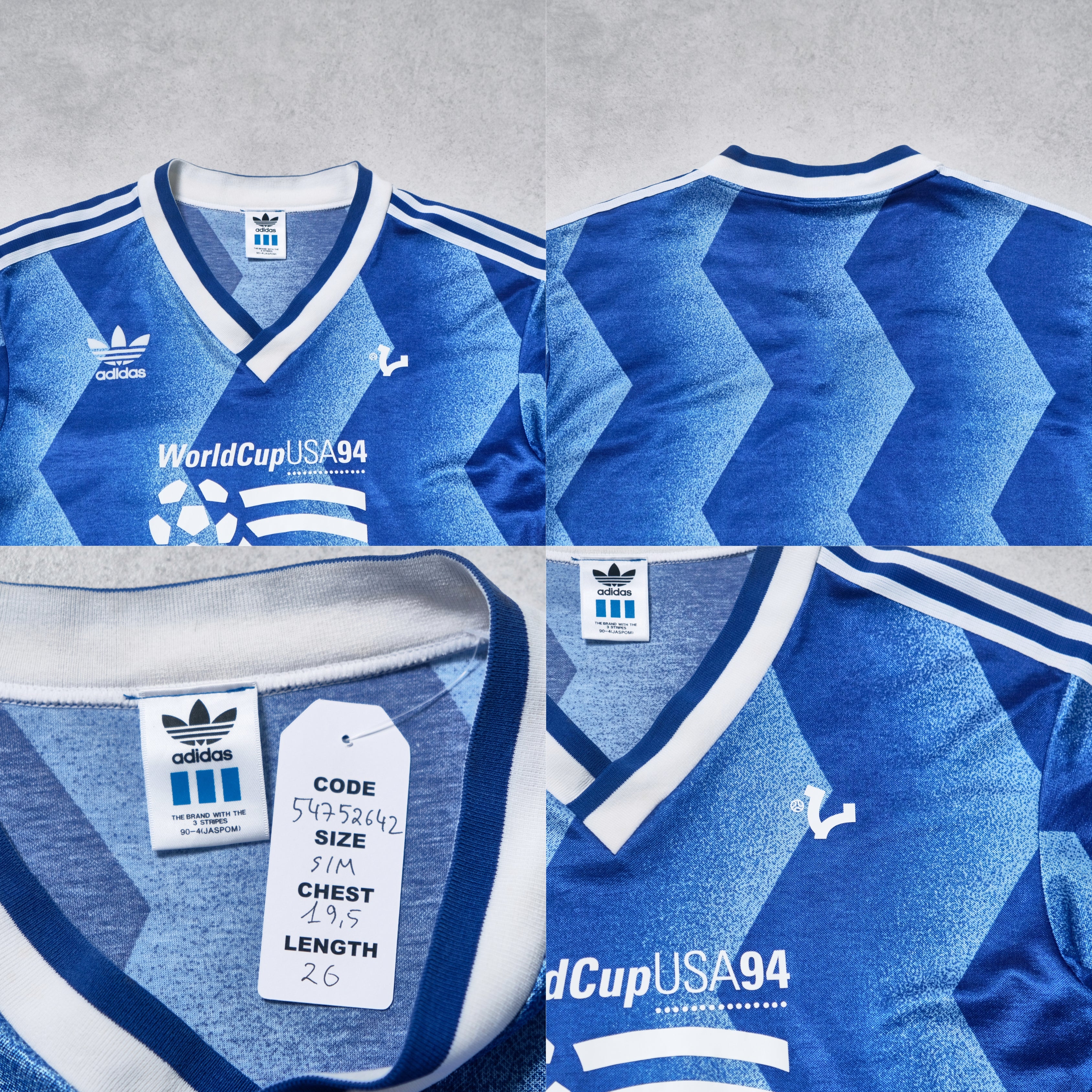 Adidas USA World Cup 1994 Football Shirt (S/M)