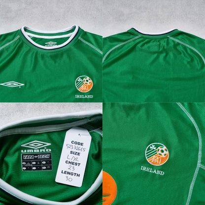 2001/03 Ireland Home Shirt Umbro (L/XL)