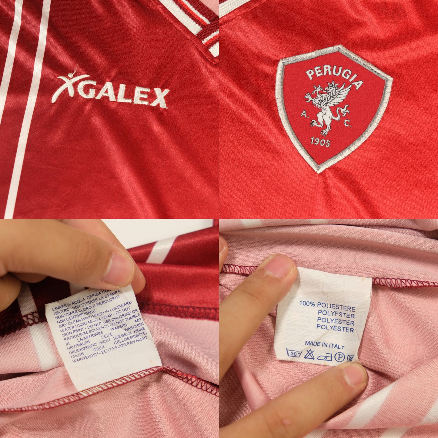 1998/99 Perugia Home Shirt Galex